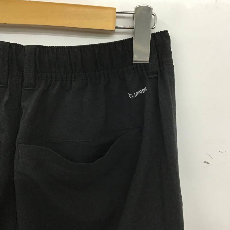 アディダス adidas パンツ ワークパンツ、ペインターパンツ ワイドパンツ カジュアルパンツ ワークパンツ ジャージ S ロゴ、文字 黒 / ブラック / black メンズ USED 古着 中古 10161098