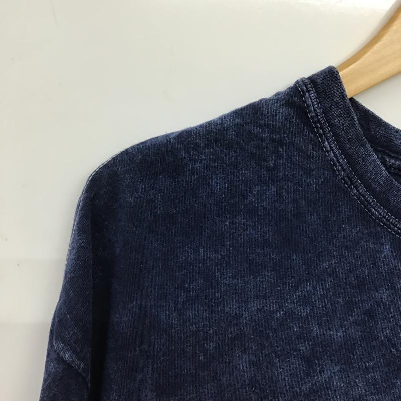 サンタクルーズ SANTA CRUZ Tシャツ 半袖 半袖カットソー プリントTシャツ クルーネックカットソー XL ロゴ、文字 インディゴ / インディゴ / Indigo メンズ USED 古着 中古 10161099