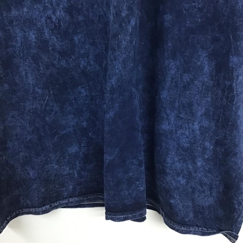 サンタクルーズ SANTA CRUZ Tシャツ 半袖 半袖カットソー プリントTシャツ クルーネックカットソー XL ロゴ、文字 インディゴ / インディゴ / Indigo メンズ USED 古着 中古 10161099