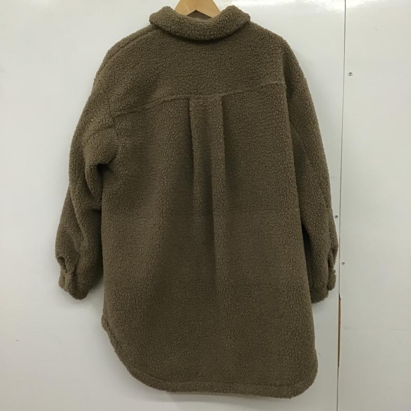 アースミュージックアンドエコロジー earth music&ecology コート コート一般 FREE 無地 茶 / ブラウン / brown レディース USED 古着 中古 10161100