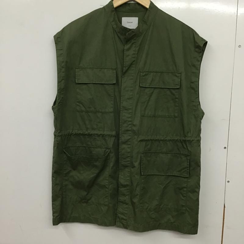 ディスコート Discoat ベスト ベスト FREE 無地 カーキ / カーキ / khaki レディース USED 古着 中古 10161102