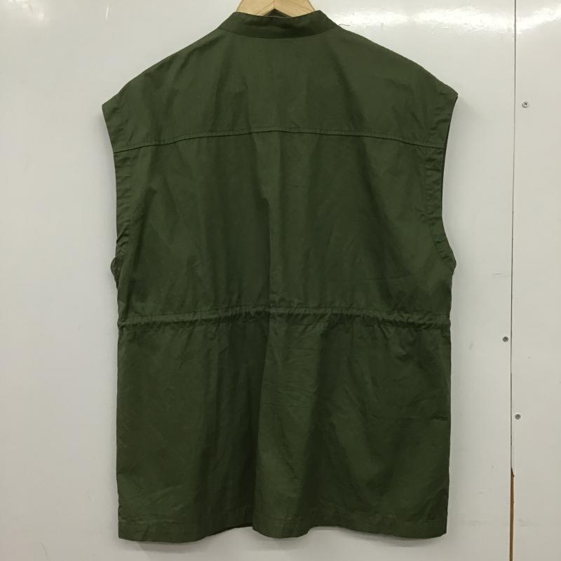 ディスコート Discoat ベスト ベスト FREE 無地 カーキ / カーキ / khaki レディース USED 古着 中古 10161102