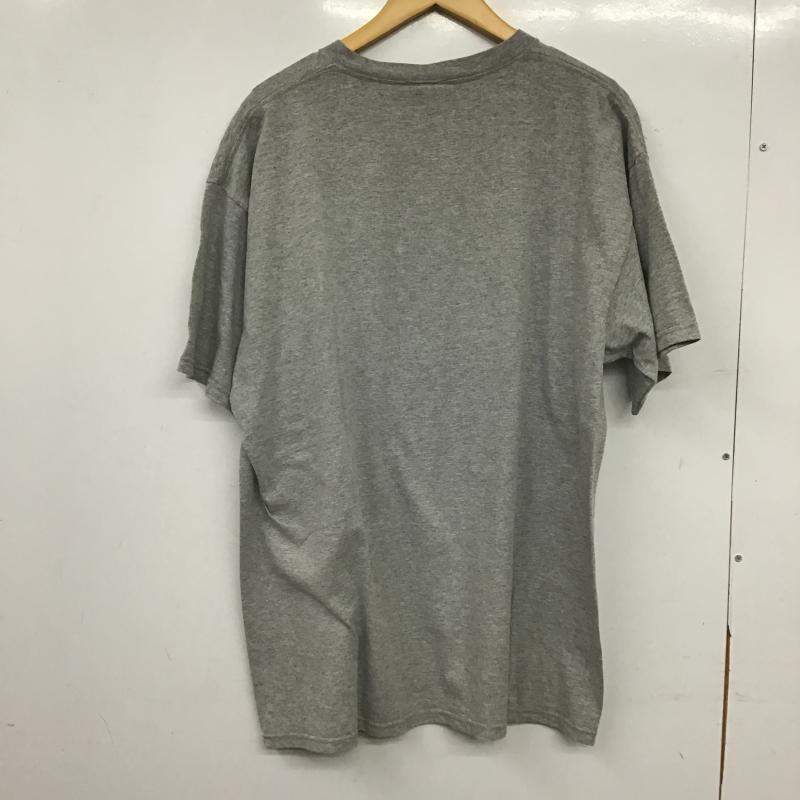 ナイキ NIKE Tシャツ 半袖 半袖カットソー プリントTシャツ クルーネックカットソー L ロゴ、文字 灰 / グレー / gray メンズ USED 古着 中古 10161103