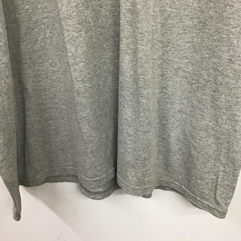 ナイキ NIKE Tシャツ 半袖 半袖カットソー プリントTシャツ クルーネックカットソー L ロゴ、文字 灰 / グレー / gray メンズ USED 古着 中古 10161103
