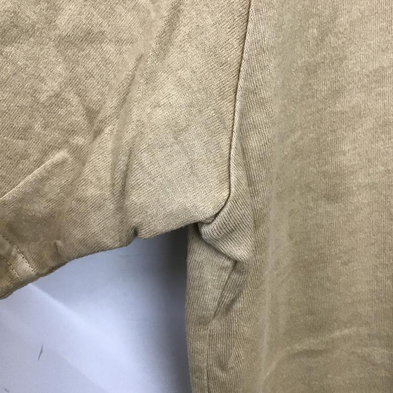 クローバル Cloveru Tシャツ 半袖 半袖カットソー プリントTシャツ クルーネックカットソー XXL プリント ベージュ / ベージュ / beige メンズ USED 古着 中古 10161105