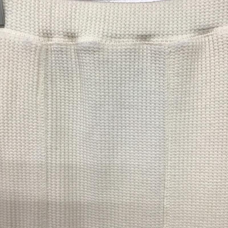 ニコアンド niko and... スカート ロングスカート M 無地 白 / ホワイト / white レディース USED 古着 中古 10161108