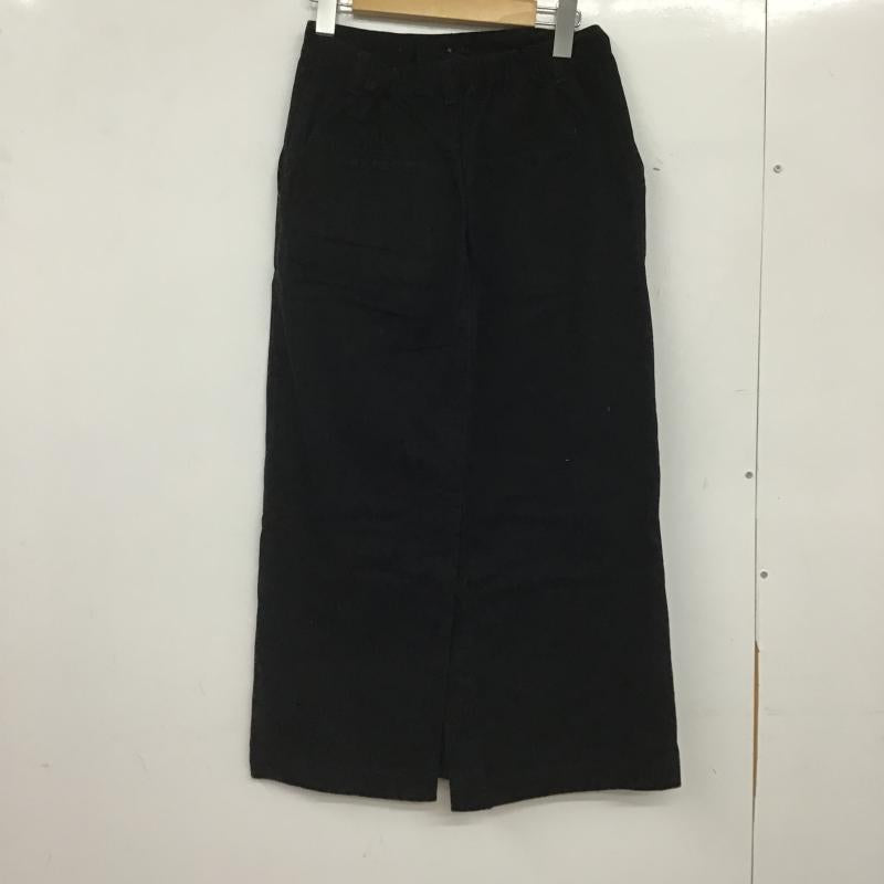 ニコアンド niko and... スカート ロングスカート M 無地 黒 / ブラック / black レディース USED 古着 中古 10161113