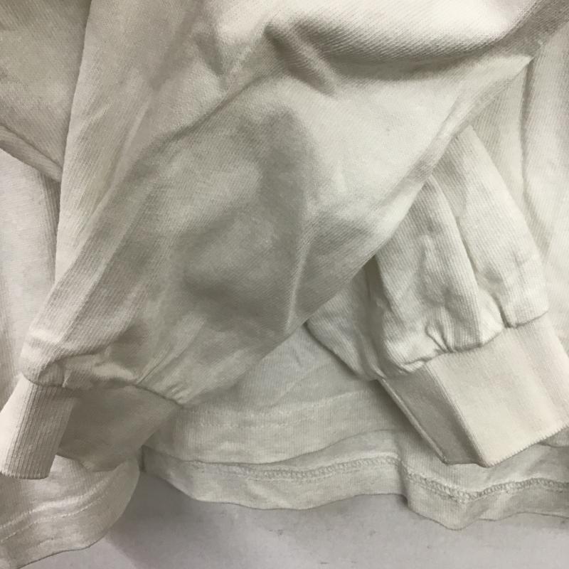キス KITH カットソー 長袖 長袖カットソー 刺繍カットソー クルーネック XS 刺繍 白 / ホワイト / white メンズ USED 古着 中古 10161114