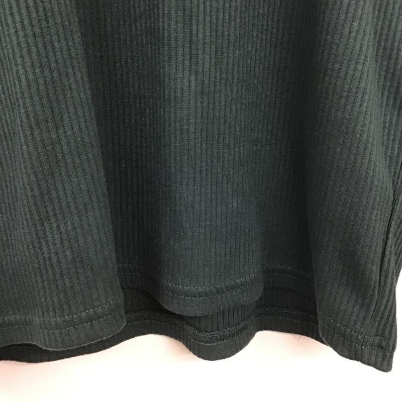 アズールバイマウジー AZUL BY MOUSSY カットソー 長袖 268GAC80-002G 肩フリル付きの長袖カットソー M 無地 緑 / グリーン / green レディース USED 古着 中古 10161115