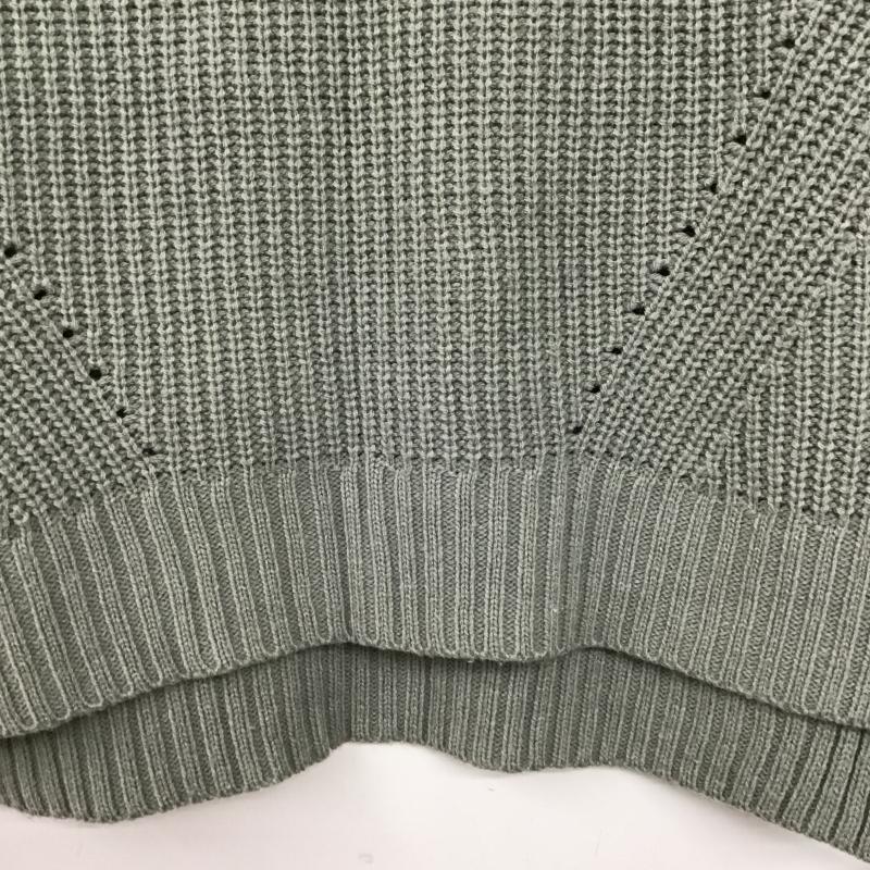 ローリーズファーム LOWRYS FARM ニット、セーター 長袖 M 無地 灰 / グレー / gray レディース USED 古着 中古 10161116