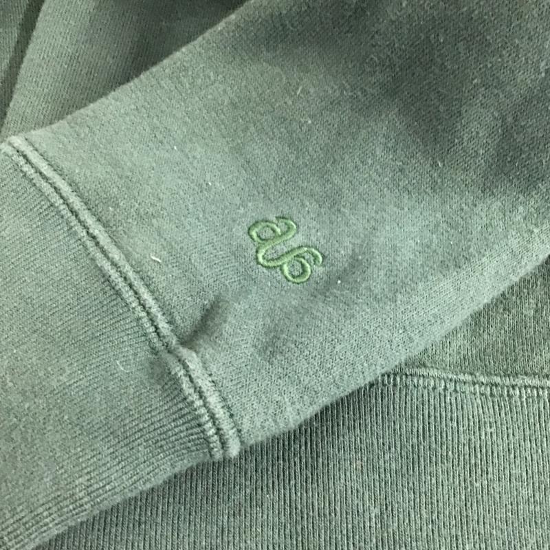 アメリカーナ AMERICANA トレーナー 長袖 ハーフジップ L 無地 緑 / グリーン / green レディース USED 古着 中古 10161118