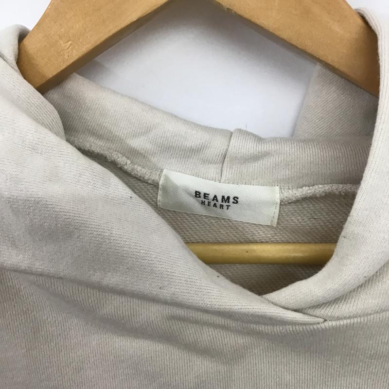 ビームス ハート BEAMS HEART パーカー 長袖 無地 ベージュ / ベージュ / beige レディース USED 古着 中古 10161120