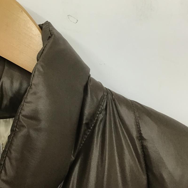シェラデザイン SIERRA DESIGNS ベスト ベスト ダウンジャケット アウター フロントジャケット XXL 無地 茶 / ブラウン / brown メンズ USED 古着 中古 10161121