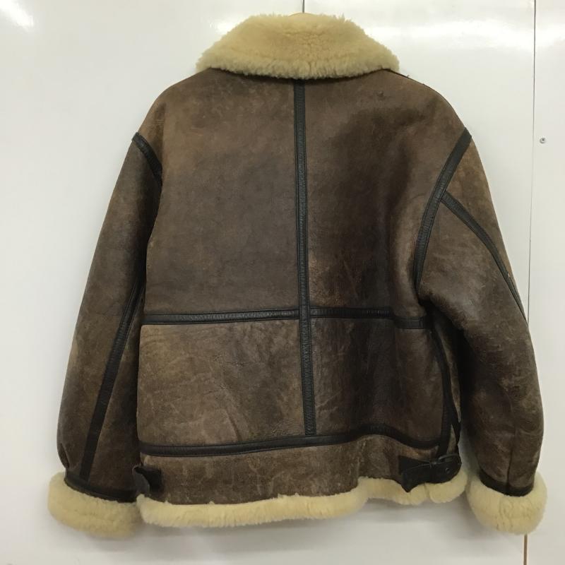 古着 USED ジャケット、上着 ジャンパー、ブルゾン フライトジャケット ジップアップジャケット アウター M 無地 茶 / ブラウン / brown メンズ USED 古着 中古 10161123