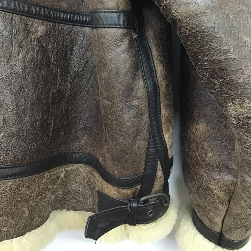 古着 USED ジャケット、上着 ジャンパー、ブルゾン フライトジャケット ジップアップジャケット アウター M 無地 茶 / ブラウン / brown メンズ USED 古着 中古 10161123