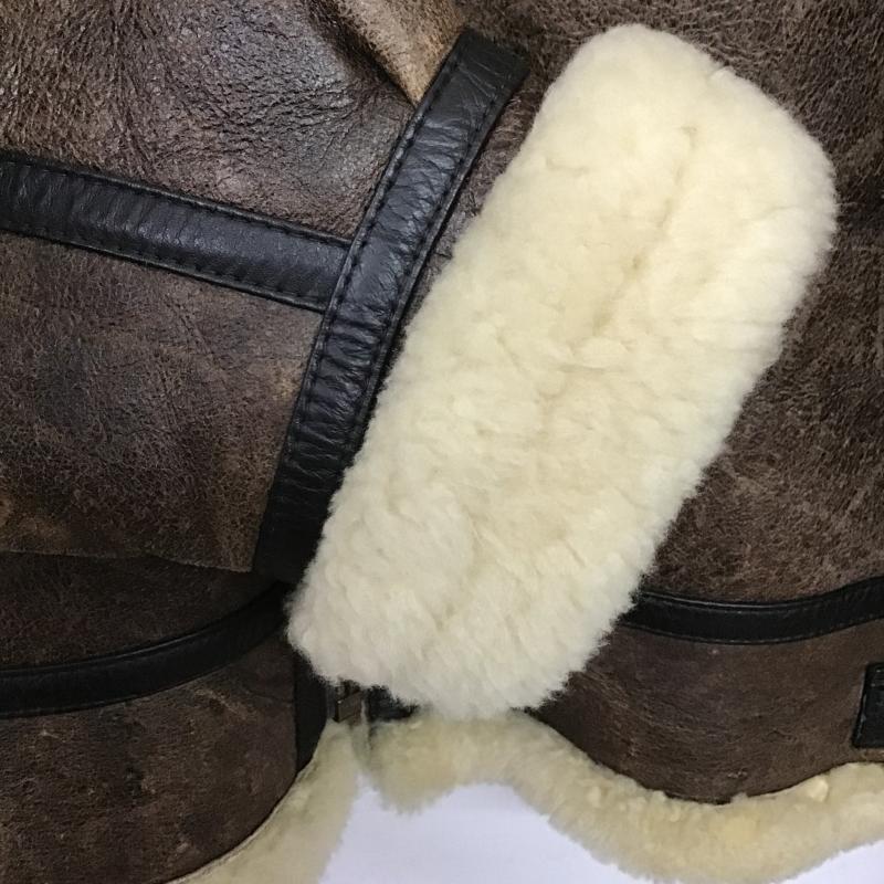 古着 USED ジャケット、上着 ジャンパー、ブルゾン フライトジャケット ジップアップジャケット アウター M 無地 茶 / ブラウン / brown メンズ USED 古着 中古 10161123