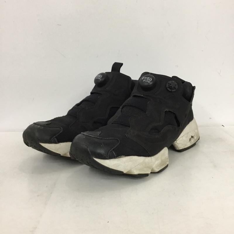リーボック Reebok スニーカー スニーカー V65750 INSTA PUMP FURY OG 24cm 24.0cm ロゴ、文字 黒 / ブラック / black X 白 / ホワイト / white レディース USED 古着 中古 10161125