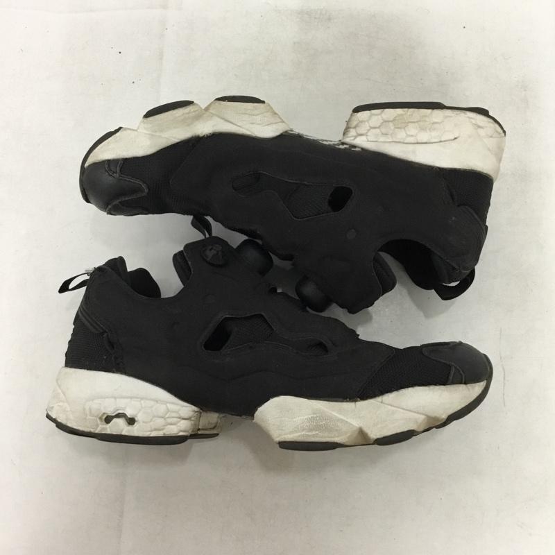 リーボック Reebok スニーカー スニーカー V65750 INSTA PUMP FURY OG 24cm 24.0cm ロゴ、文字 黒 / ブラック / black X 白 / ホワイト / white レディース USED 古着 中古 10161125