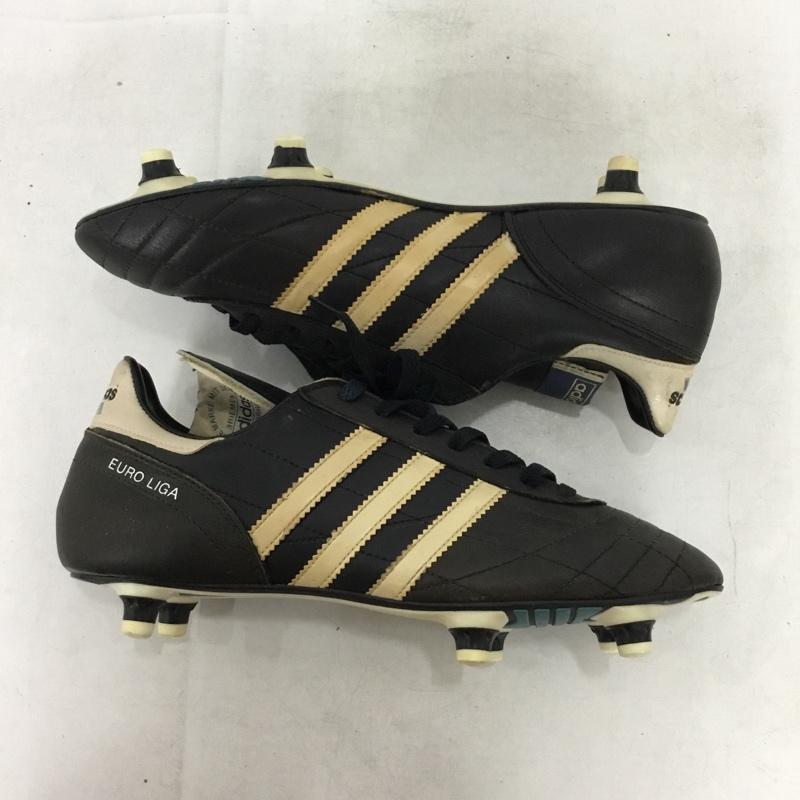 アディダス adidas シューズ シューズ 51961 EURO LIGA スパイクシューズ 26.5cm 26.5cm ロゴ、文字 黒 / ブラック / black メンズ USED 古着 中古 10161126