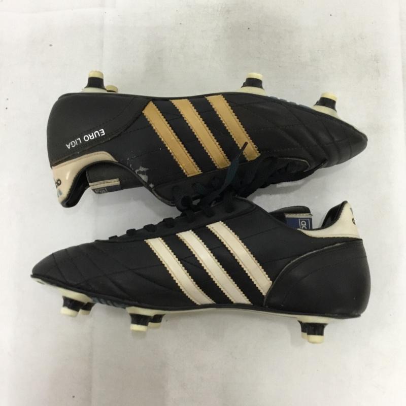 アディダス adidas シューズ シューズ 51961 EURO LIGA スパイクシューズ 26.5cm 26.5cm ロゴ、文字 黒 / ブラック / black メンズ USED 古着 中古 10161126