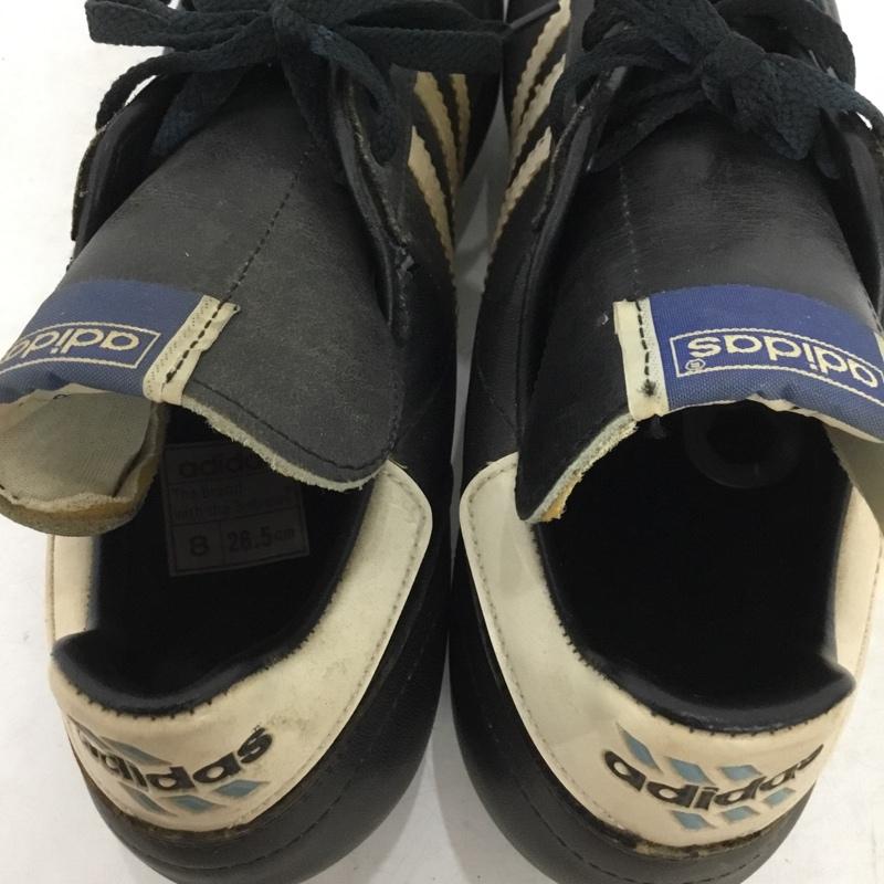 アディダス adidas シューズ シューズ 51961 EURO LIGA スパイクシューズ 26.5cm 26.5cm ロゴ、文字 黒 / ブラック / black メンズ USED 古着 中古 10161126