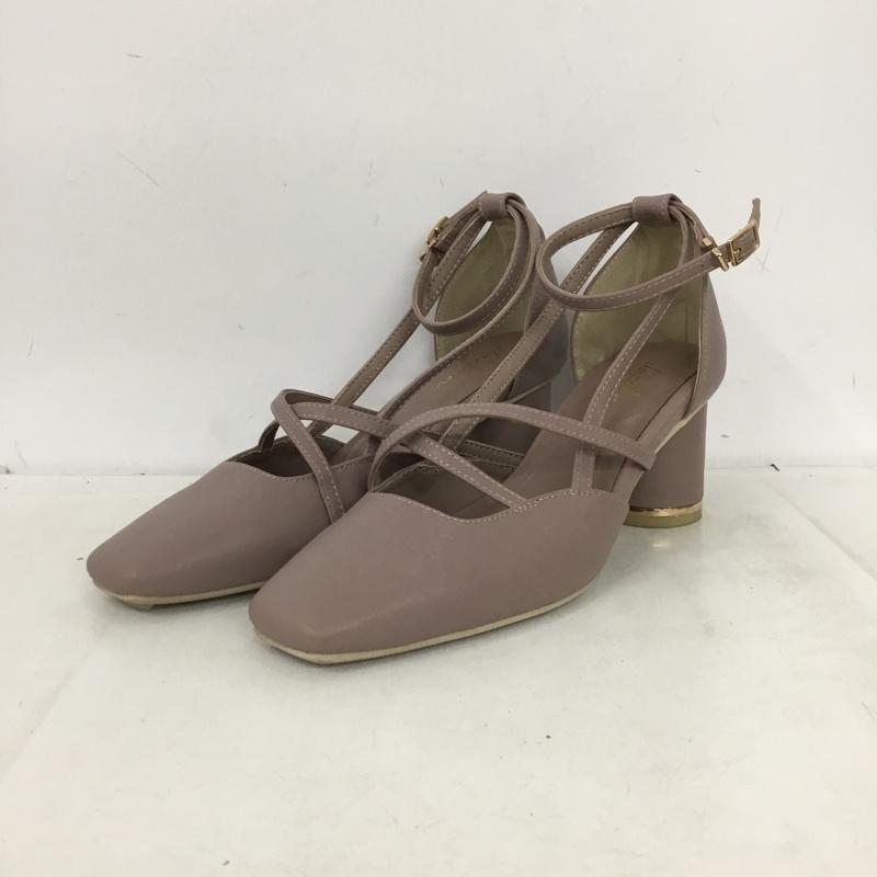 ダズリン dazzlin パンプス パンプス ストラップパンプス ヒール M 無地 桃 / ピンク / pink レディース USED 古着 中古 10161131