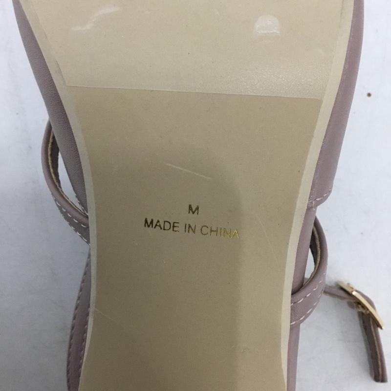 ダズリン dazzlin パンプス パンプス ストラップパンプス ヒール M 無地 桃 / ピンク / pink レディース USED 古着 中古 10161131