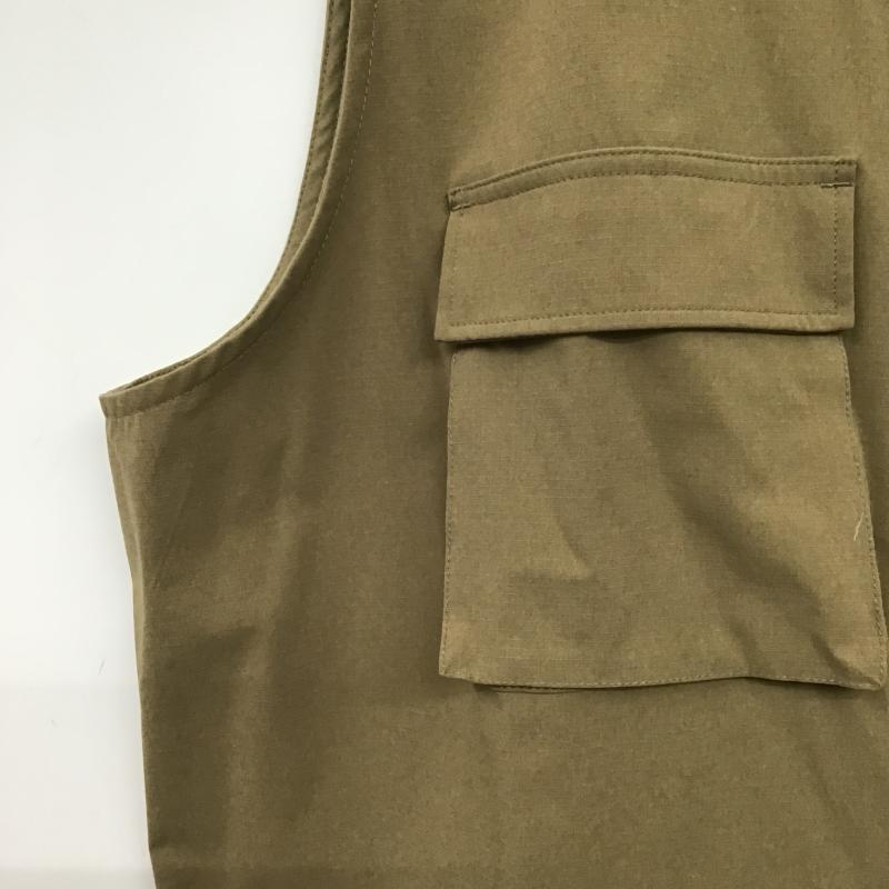 ケルティ KELTY ベスト ベスト ベスト ノースリーブカットソー 前ボタン FREE 無地 ベージュ / ベージュ / beige メンズ USED 古着 中古 10161132