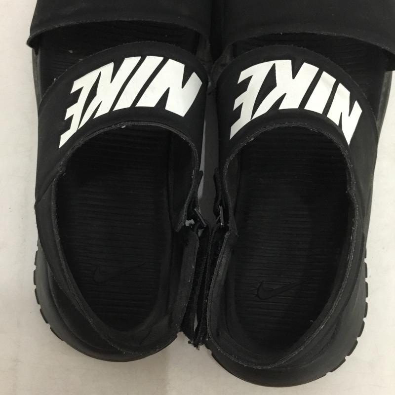 ナイキ NIKE サンダル サンダル 882694-001 WMNS TANJUN SANDAL 23cm 23.0cm ロゴ、文字 黒 / ブラック / black レディース USED 古着 中古 10161133