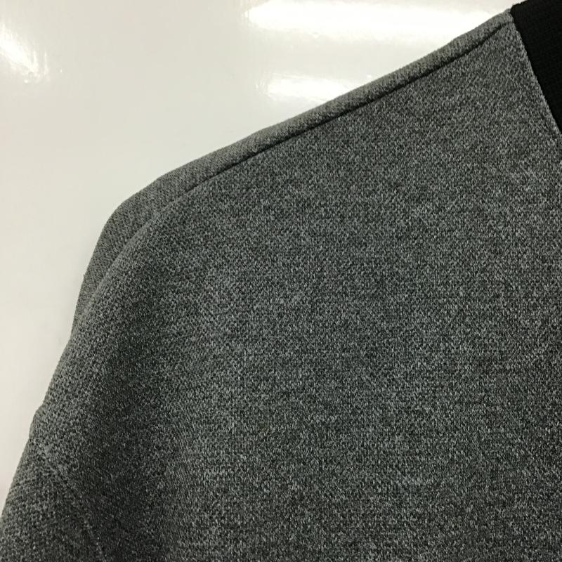チャンピオン Champion ジャケット、上着 ジャンパー、ブルゾン ジップアップジャケット アウター 古着 L ロゴ、文字 ダークグレー / ダークグレー / メンズ USED 古着 中古 10161134