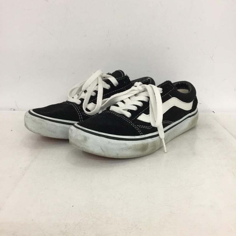 バンズ VANS スニーカー スニーカー 556436-0001 V36CL OLD SKOOL DX 23.5cm 23.5cm ロゴ、文字 黒 / ブラック / black X 白 / ホワイト / white レディース USED 古着 中古 10161137