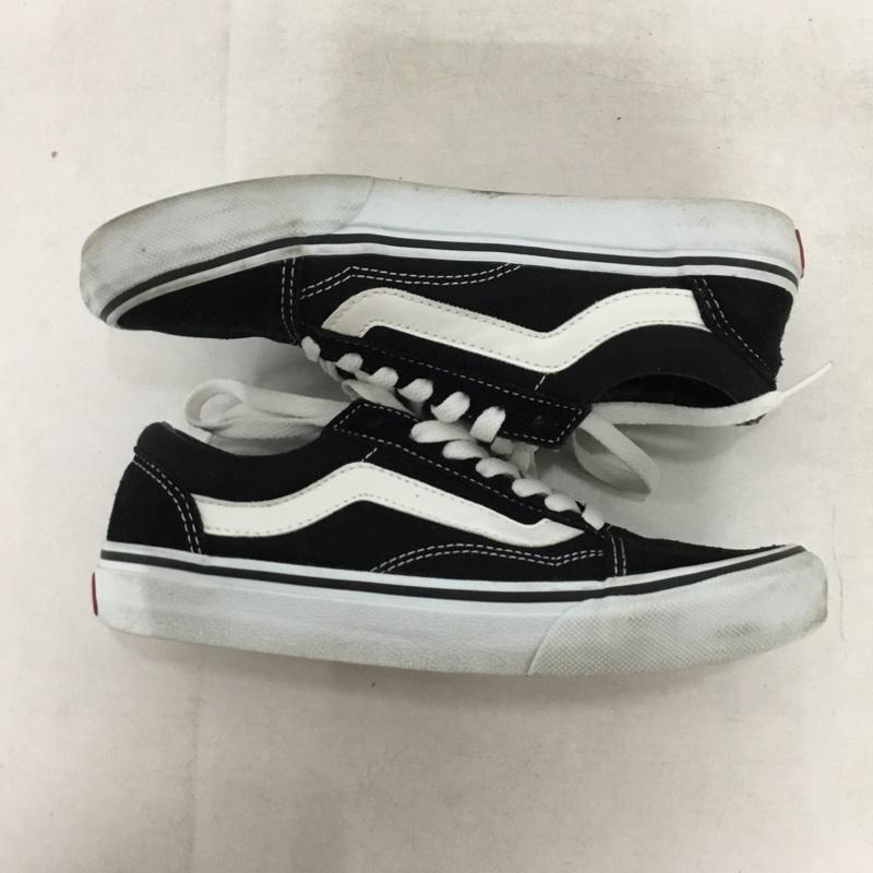 バンズ VANS スニーカー スニーカー 556436-0001 V36CL OLD SKOOL DX 23.5cm 23.5cm ロゴ、文字 黒 / ブラック / black X 白 / ホワイト / white レディース USED 古着 中古 10161137