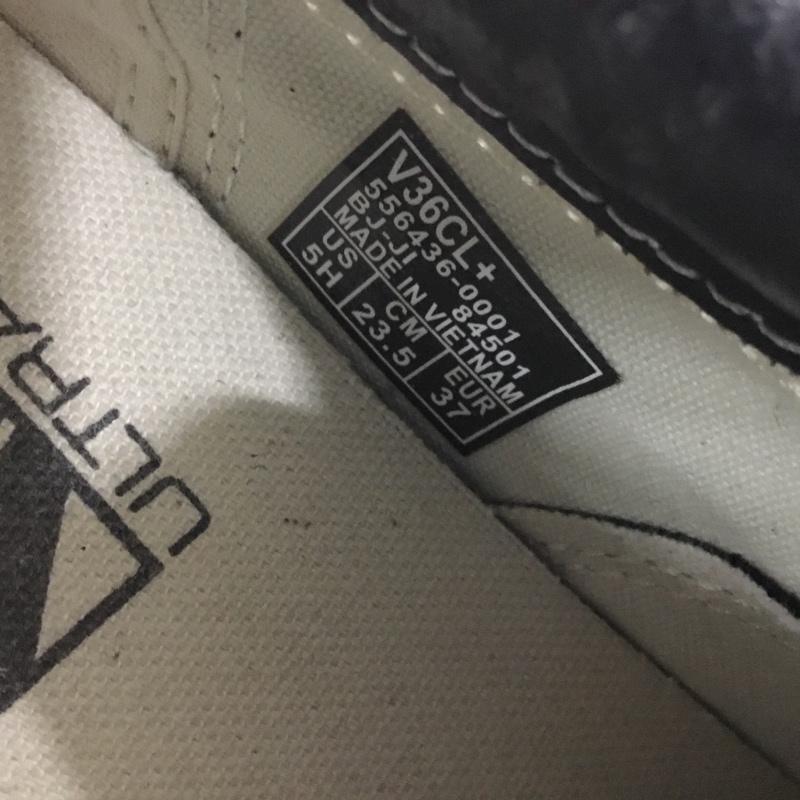 バンズ VANS スニーカー スニーカー 556436-0001 V36CL OLD SKOOL DX 23.5cm 23.5cm ロゴ、文字 黒 / ブラック / black X 白 / ホワイト / white レディース USED 古着 中古 10161137
