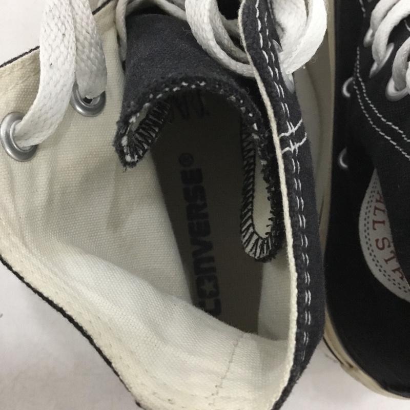 コンバース CONVERSE スニーカー スニーカー 5SC974 ALL STAR CHUNKYLINE HI 厚底スニーカー 23.5cm 23.5cm ロゴ、文字 黒 / ブラック / black レディース USED 古着 中古 10161139