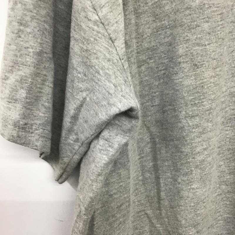 ヘインズ HANES Tシャツ 半袖 半袖カットソー プリントTシャツ クルーネックカットソー プリント 灰 / グレー / gray メンズ USED 古着 中古 10161140