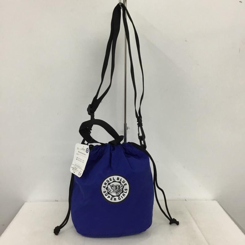 エンジェルブルー ANGELBLUE ショルダーバッグ ショルダーバッグ ハンドバッグ 2WAY ロゴ、文字 青 / ブルー / blue レディース USED 古着 中古 10161141