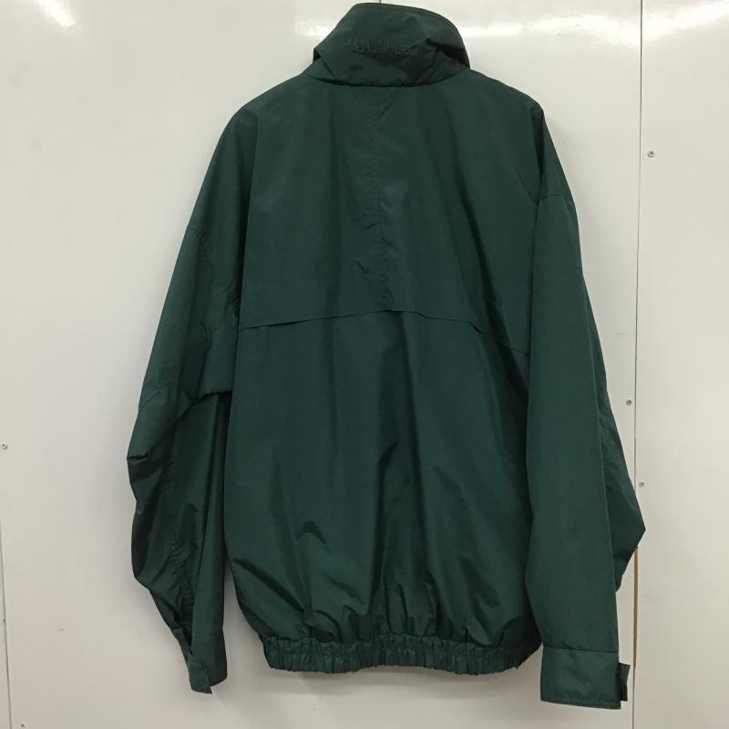 コロンビア Columbia ジャケット、上着 ジャンパー、ブルゾン ジップアップジャケット ナイロンジャケット アウター L 無地 緑 / グリーン / green メンズ USED 古着 中古 10161147