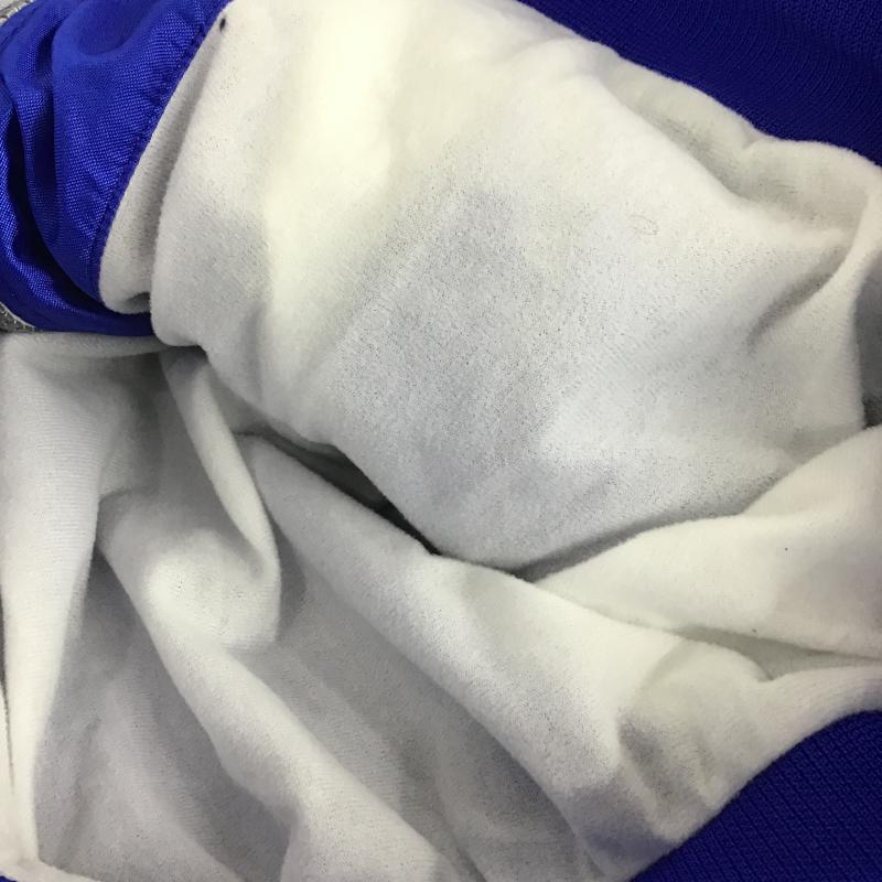 アシックス ASICS ジャケット、上着 ジャンパー、ブルゾン ジップアップジャケット ナイロンジャケット アウター L ロゴ、文字 青 / ブルー / blue メンズ USED 古着 中古 10161148
