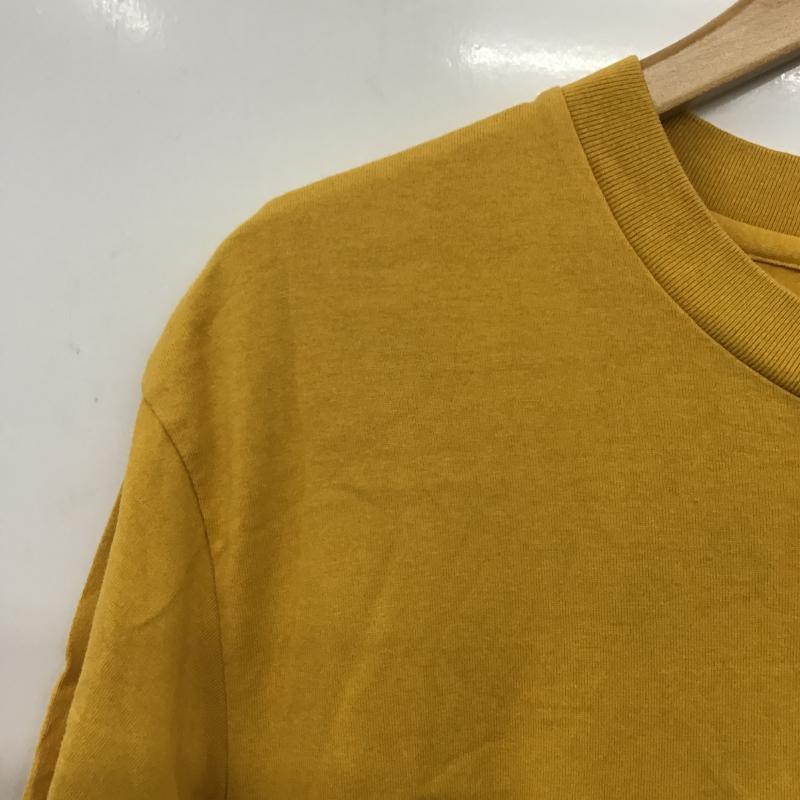シュプリーム Supreme Tシャツ 半袖 半袖カットソー プリントTシャツ クルーネックカットソー L ロゴ、文字 黄 / イエロー / yellow メンズ USED 古着 中古 10161149