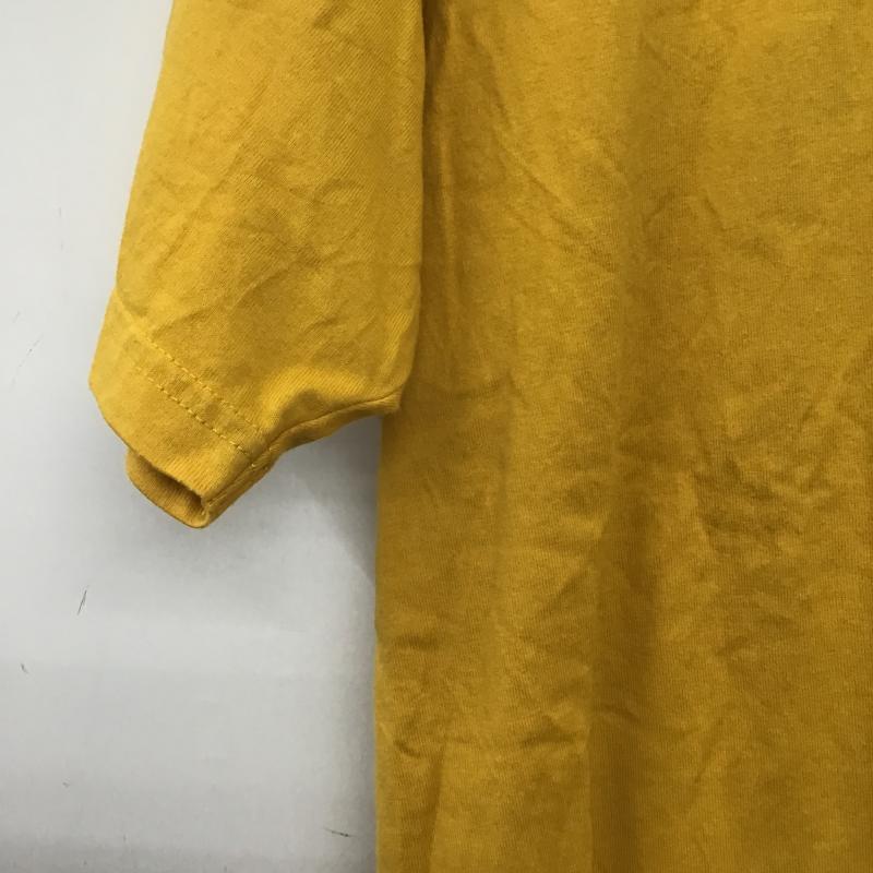 シュプリーム Supreme Tシャツ 半袖 半袖カットソー プリントTシャツ クルーネックカットソー L ロゴ、文字 黄 / イエロー / yellow メンズ USED 古着 中古 10161149