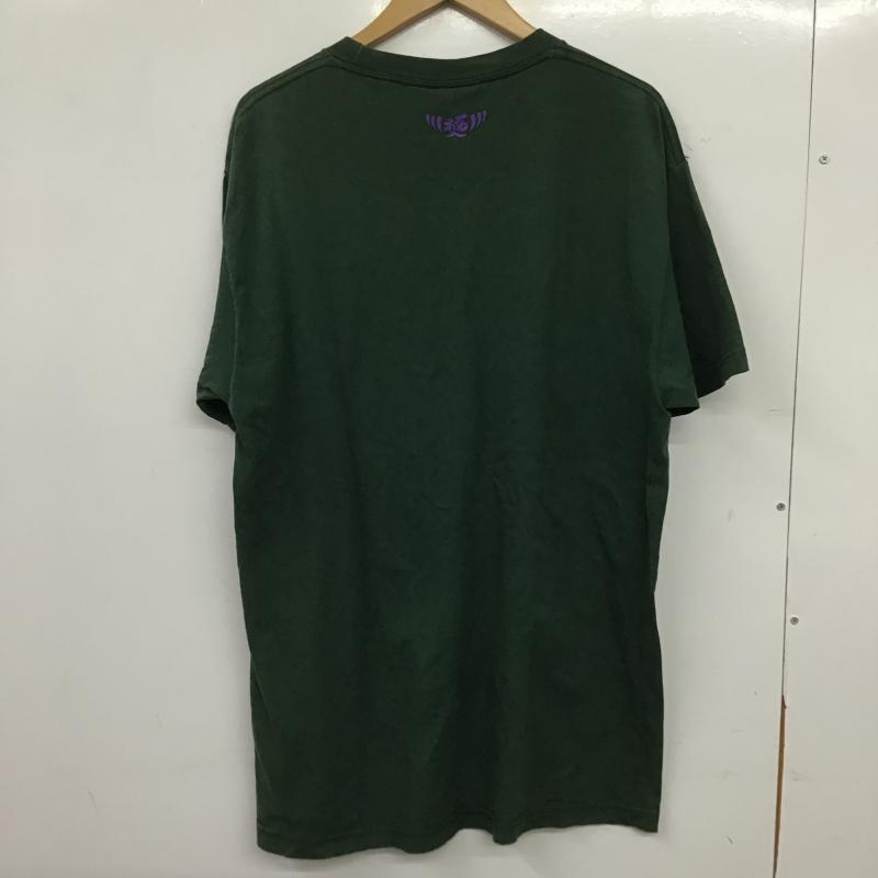 ラファイエット Lafayette Tシャツ 半袖 半袖カットソー プリントTシャツ クルーネックカットソー L ロゴ、文字 緑 / グリーン / green メンズ USED 古着 中古 10161150