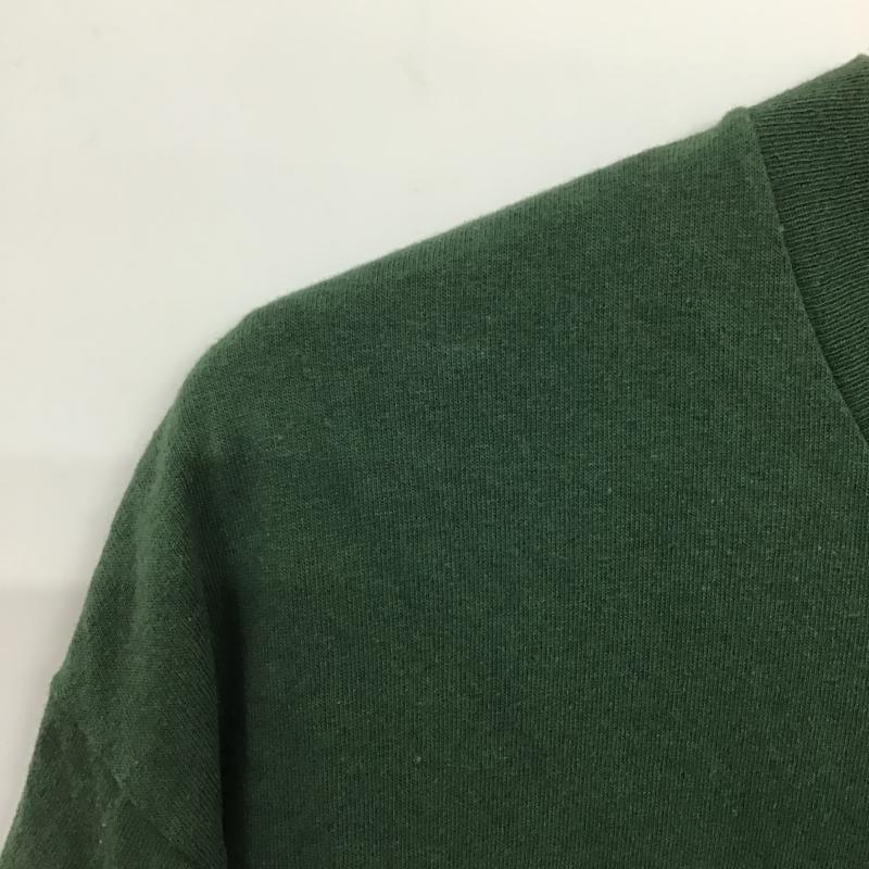 ラファイエット Lafayette Tシャツ 半袖 半袖カットソー プリントTシャツ クルーネックカットソー L ロゴ、文字 緑 / グリーン / green メンズ USED 古着 中古 10161150