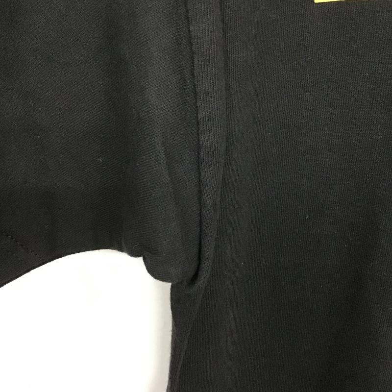 サンタクルーズ SANTA CRUZ Tシャツ 半袖 半袖カットソー プリントTシャツ クルーネックカットソー L ロゴ、文字 黒 / ブラック / black メンズ USED 古着 中古 10161151