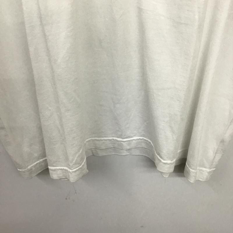 ハフ HUF Tシャツ 半袖 半袖カットソー プリントTシャツ クルーネックカットソー L プリント 白 / ホワイト / white メンズ USED 古着 中古 10161152