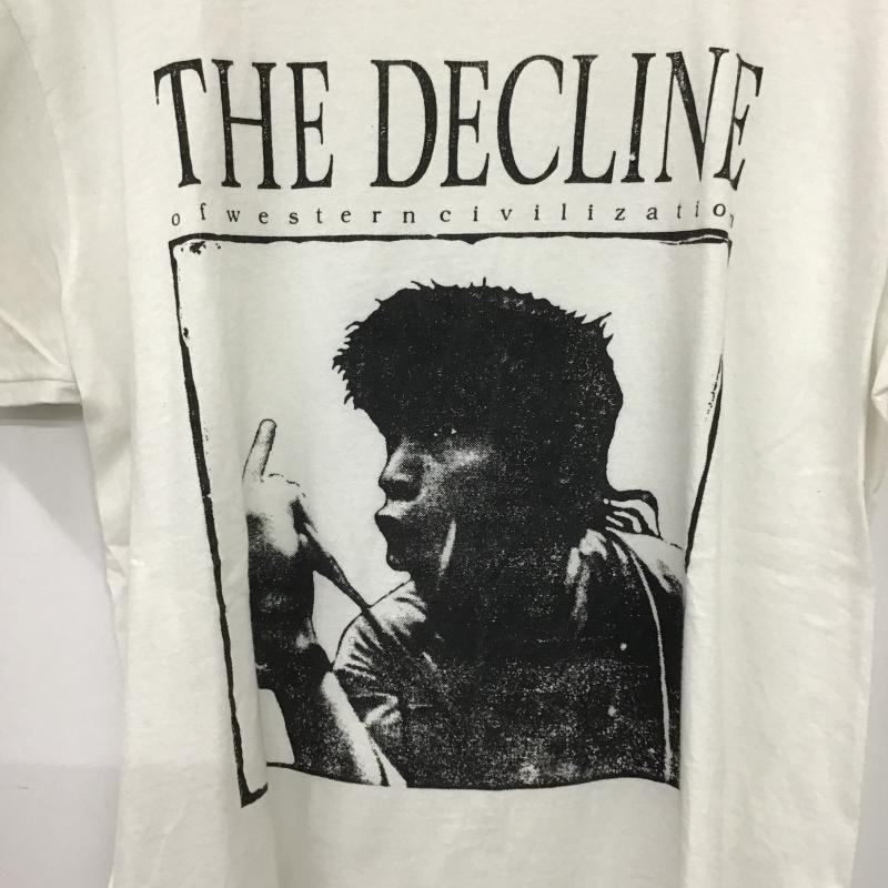 シュプリーム Supreme Tシャツ 半袖 THEDECLINEofwesterncivilization プリントTシャツ M プリント 白 / ホワイト / white メンズ USED 古着 中古 10161153