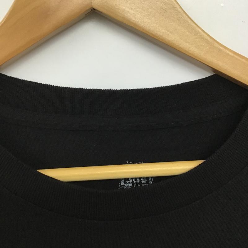 ドッグタウン DOGTOWN Tシャツ 半袖 半袖カットソー プリントTシャツ クルーネックカットソー L ロゴ、文字 黒 / ブラック / black メンズ USED 古着 中古 10161154