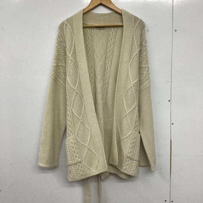サマンサモスモス Samansa Mos2 カーディガン 長袖 FREE 無地 ベージュ / ベージュ / beige レディース USED 古着 中古 10161156