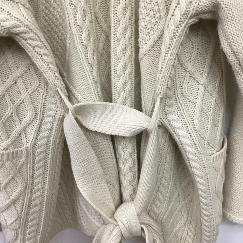 サマンサモスモス Samansa Mos2 カーディガン 長袖 FREE 無地 ベージュ / ベージュ / beige レディース USED 古着 中古 10161156