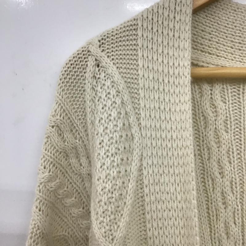 サマンサモスモス Samansa Mos2 カーディガン 長袖 FREE 無地 ベージュ / ベージュ / beige レディース USED 古着 中古 10161156