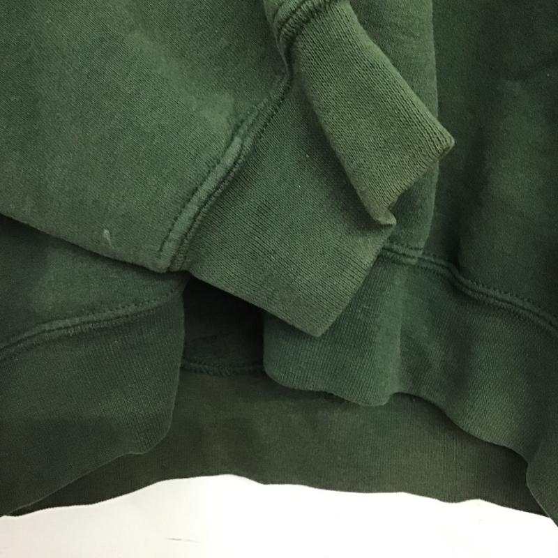 ギルダン GILDAN トレーナー 長袖 長袖トレーナー スウェット クルーネック プルオーバー M ロゴ、文字 緑 / グリーン / green メンズ USED 古着 中古 10161157